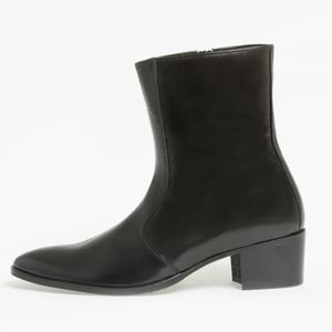 Philippe Zorzetto Men Heel Ankle Boot Shoes 41 8US